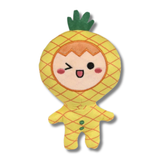 Cute Plush Fruit People Toy For Kids - Assorted